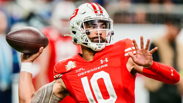 Jordan Ta'amu D.C. Defenders quarterback
